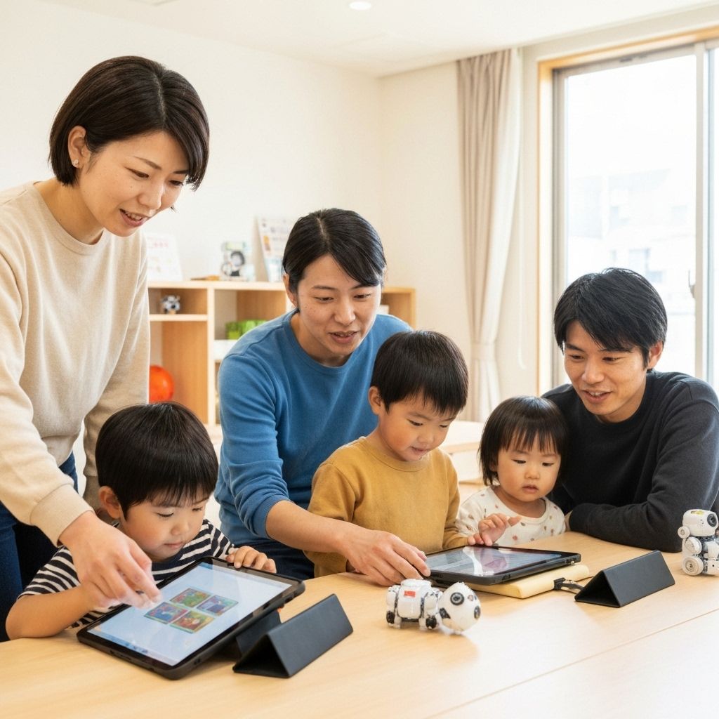 親子AIワークショップの様子